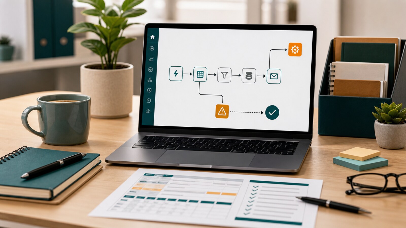 Workflow audit automation map preview